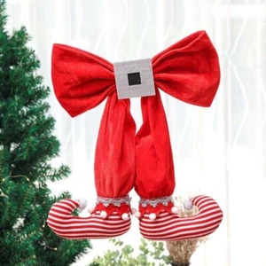 Adorno con clip para árbol de Navidad - Rayas rojas y blancas ajustables - Imagen 1 de 4