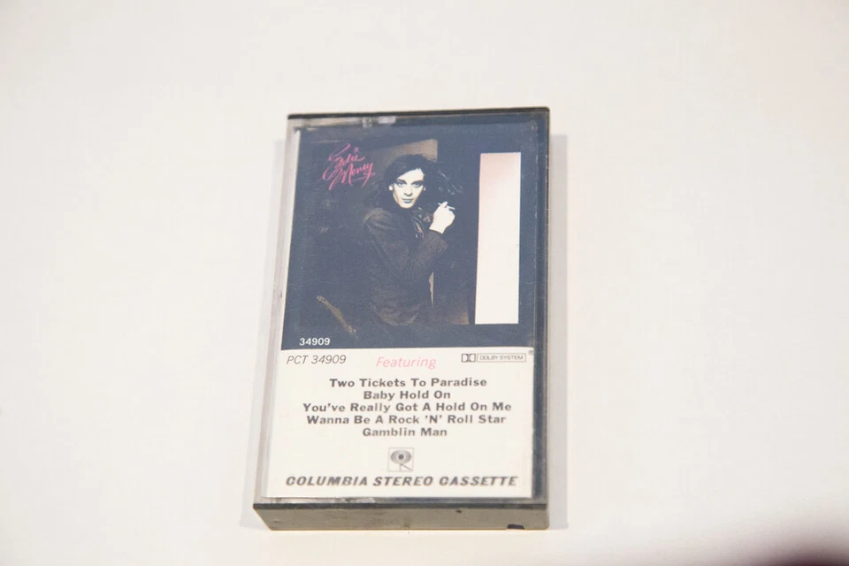 EDDIE MONEY  CASSETTE TAPE 1977  TWO TICKETS TO PARADISE - Image 1 of 1