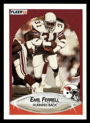 1990 Fleer Earl Ferrell #333 Phoenix Cardinals - Image 1 of 2