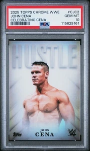 2025 Topps Chrome WWE Celebrating Cena John Cena #CJC2 PSA 10 - Picture 1 of 2