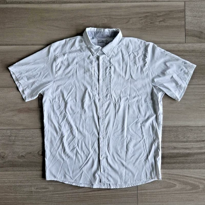 Under Armour Shirt Mens 2XL White HeatGear Short Sleeve Performance Golf Outdoor - Image 1 of 4