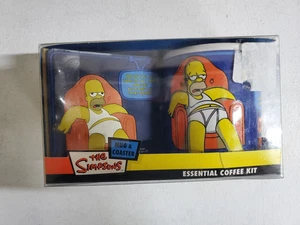 The Simpsons Essential Coffee Kit Mug & Coaster 2005 "couch poato Homer" NIB - Picture 1 of 2