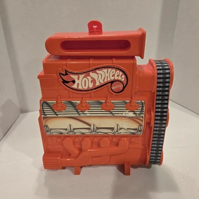 Estuche de transporte Hotwheels Racing Engine vintage Foto 1 de 4