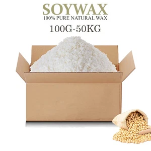 100 % reines Kerzenherstellungswachs Sojawachs/Soja natürliche Flocken sauber brennend WEISS UK - Bild 1 von 24