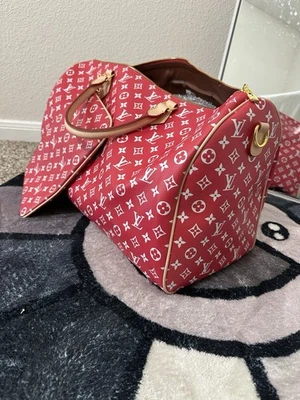 Bolsa de viagem vermelha - Imagem 1 de 4