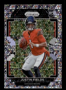 2021 Panini Prizm #V-334 Justin Fields Rookie Variations Prizms No Huddle - Bild 1 von 2
