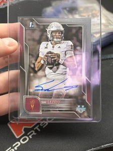 Bowman University 2025 cromo Sam Leavitt cromo automático estado de Arizona #BCA-SL - Imagen 1 de 1