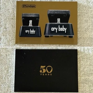 Dunlop MXR 50 Years Booklet Cry Baby Wah 88 Pages Guitar + Bass Effects Catalog - Picture 1 of 11