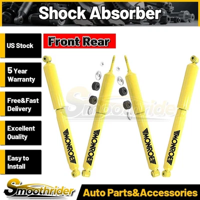 4pcs Front Rear Shock Absorber Monroe For 1994 1995 1996 Dodge Ram 2500 5.2L Foto 1 de 4