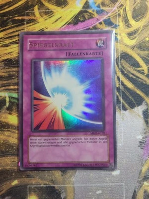 Spiegelkraft Mirror Force MRD-E138 Ultra Rare! Yu-Gi-Oh!  Poor  - Bild 1 von 4