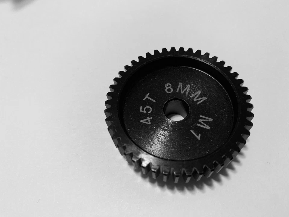 8MM 45T MOD M1 PINION GEAR Traxxas Losi Hpi Arrma Serpent Mugen Ofna Xl2  - Image 1 of 3