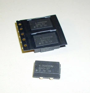 2 Stück IQXO-57 4.000000 MHz (4MHz) SMD Clock Oscillator  (M8700) - Picture 1 of 1