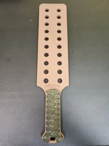 16x3.5x3/8 inch BDSM Spanking Paddle Custom Fallen Abbadon Alluminum - Picture 1 of 4