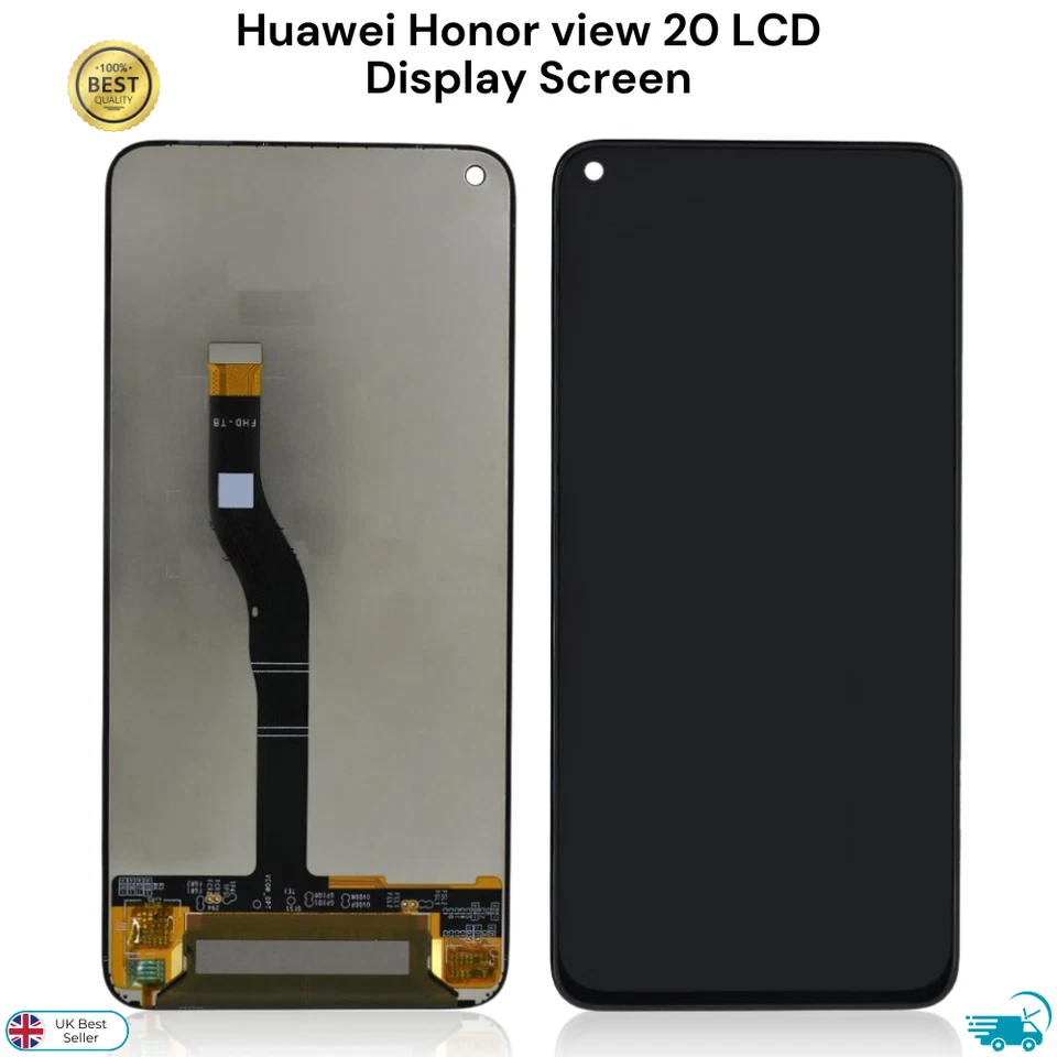 Brand New Huawei Honor View 20 Replacement LCD Screen Display Touch Digitizer - Image 1 of 4