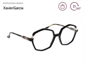 Xavier Garcia Dana 52 17 138 C-4 Eyewear Frames Eyeglasses Hexagon Glasses Tort - Picture 1 of 9
