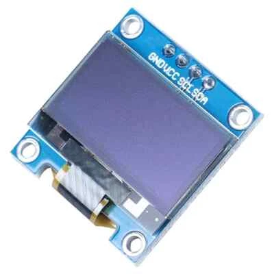 3 units! - 0.96" I2C IIC Serial 128X64 LED OLED LCD  Display Module- Blue - Image 1 of 4