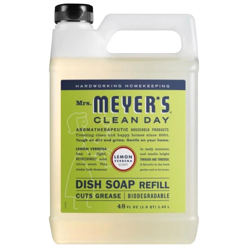 Mrs. Meyers Lemon Verbena Dish Soap Refill 48oz