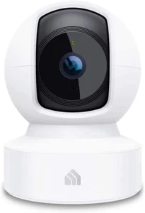 Kasa Indoor Pan/Tilt Smart Security Camera, 1080P HD Dog Camera 2.4Ghz with Nigh - Picture 1 of 12