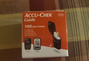 ACCU-CHEK GUIDE 100 ct Unused In the Box - Ex. 3/9/26 - *UNUSED* Long Date Save$ - Picture 1 of 2