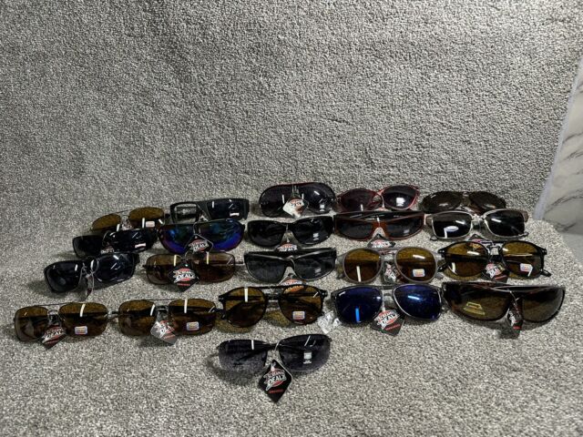 3 Pairs of Pugs Wire Rim Aviator Sunglasses with Reflective Lenses &  Rhinestones