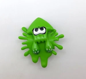 Splatoon Verde Calamar Auriculares Jack Enchufe Polvo Figura Juguete 1" Japón - Imagen 1 de 2
