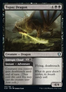 4x Topaz Dragon - M/NM - CML: Battle for Baldur's Gate - Picture 1 of 1