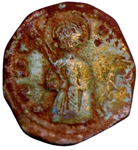 Ciudad Medieval de Kotor emisión bajo el gobierno nemanjico 1186-1369 cobre folaro - Imagen 1 de 2