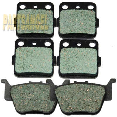 Pastilhas de freio dianteiras traseiras para 2009-2014 Honda Rancher 420 TRX420 FA 4x4 AT - Imagem 1 de 4
