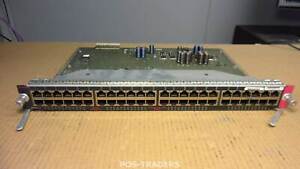 Cisco Systems WS-X4148-RJ 48-Ports 10/100 RackMountable Switch FROM CISCO 4506-E