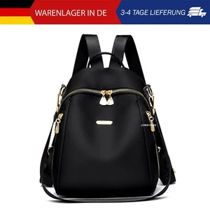Damen Rucksack Klein, Diebstahlsicherer Taschen Handtasche Schultertasche, Mädch - Bild 1 von 8