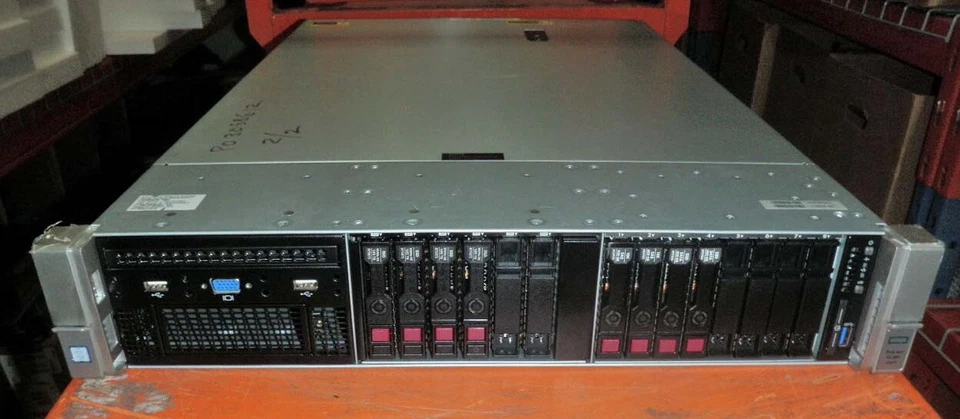 HP Proliant DL380 G9 Server-2x E5-2673 V4 20 Core 2.3GHz-256GB-4x 1TB NVME - Image 1 of 1