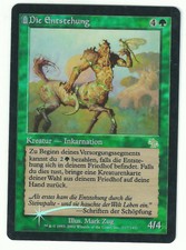 Foil the Genesis/Genesis-Judgment-German (Fine +) ** RARE **