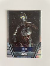 Star Wars C-3PO Holocron 2020 Foil Base Card REP-8