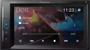 Pioneer 6.2" Double DIN Touchscreen Bluetooth USB Digital Multimedia Car Stereo - Picture 1 of 3