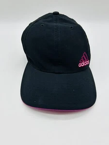 Adidas Womens Hat Adjustable Cap Running Active Climalite Black Purple One Size - Picture 1 of 8