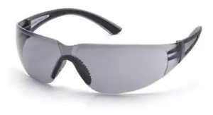 Pyramex Cortez Safety Glasses with Black Temples and Gray Lens - Picture 1 of 1