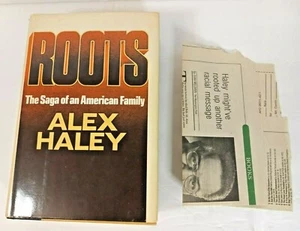 ROOTS by Alex Haley 1976, HC/DJ 1st Ed /1st Printing, Doubleday, No ISBN +Bonus - Foto 1 di 12