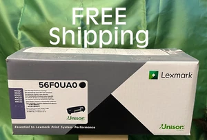 Make OFFER *Lexmark 56FOUAO Blk Ultra High Yield Toner Cartridge (NEW-in-BOX) - Picture 1 of 8