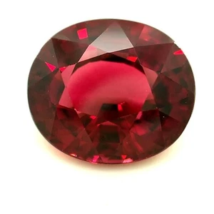 7.05ct Pink Rhodolite Garnet, Flawless, Oval from Tanzania Natural Gemstone - Foto 1 di 3