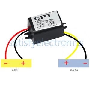 1 Stück DC 12 V auf 6 V 3 A Wandler Modul Step Down Power Output Adapter - Bild 1 von 4