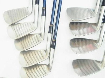 MIURA IRONS SET GOLF CLUBS CB-1001 FORGED GRAPHITE SHAFT 9PC S-FLEX - Image 1 of 4