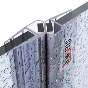 Magnetdichtung SET 180° Magnet Paar Duschdichtungen Duschtürdichtung Runddusche - Bild 1 von 9