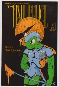Fish Police issue #4, Fishwrap Productions (1986) 1st pressing, Near Mint - Picture 1 of 2