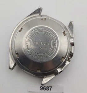 USED VINTAGE SEIKO 6138 8010 HOLY GRAIL COVER W/ 6139 MIDCASE CHRONOGRAPH WATCH - Picture 1 of 5