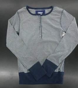 Camisa Chaquetón Manga Larga Niñas $38 Limited Too Azul Marino y Blanco Tallas 4-14/16 - Imagen 1 de 4
