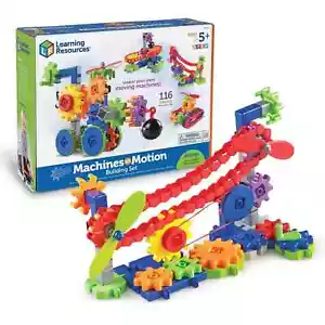 Gears! Gears! Gears! Machines in Motion,116 Pieces, Ages 5+, STEM Toys - Picture 1 of 5