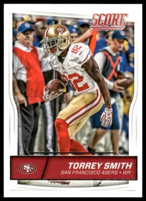 2016 Score #274 Torrey Smith San Francisco 49ers - Image 1 of 2