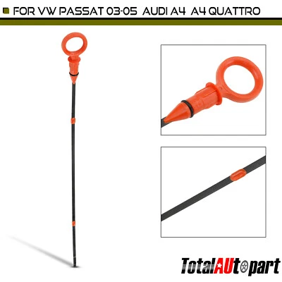 Varilla de medición de aceite de motor para Volkswagen Passat 2003-2005 Audi A4 A4 Quattro L4 1,8 L Foto 1 de 4