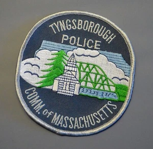 Parche de policía de Tyngsborough Massachusetts ++ Como nuevo MA - Imagen 1 de 1