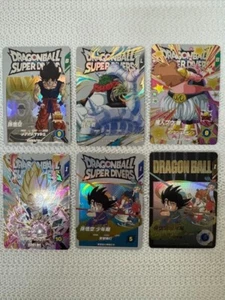 Dragon Ball Super Divers Card EXR Vol.2 6 set Japan Limited Bandai - Picture 1 of 14